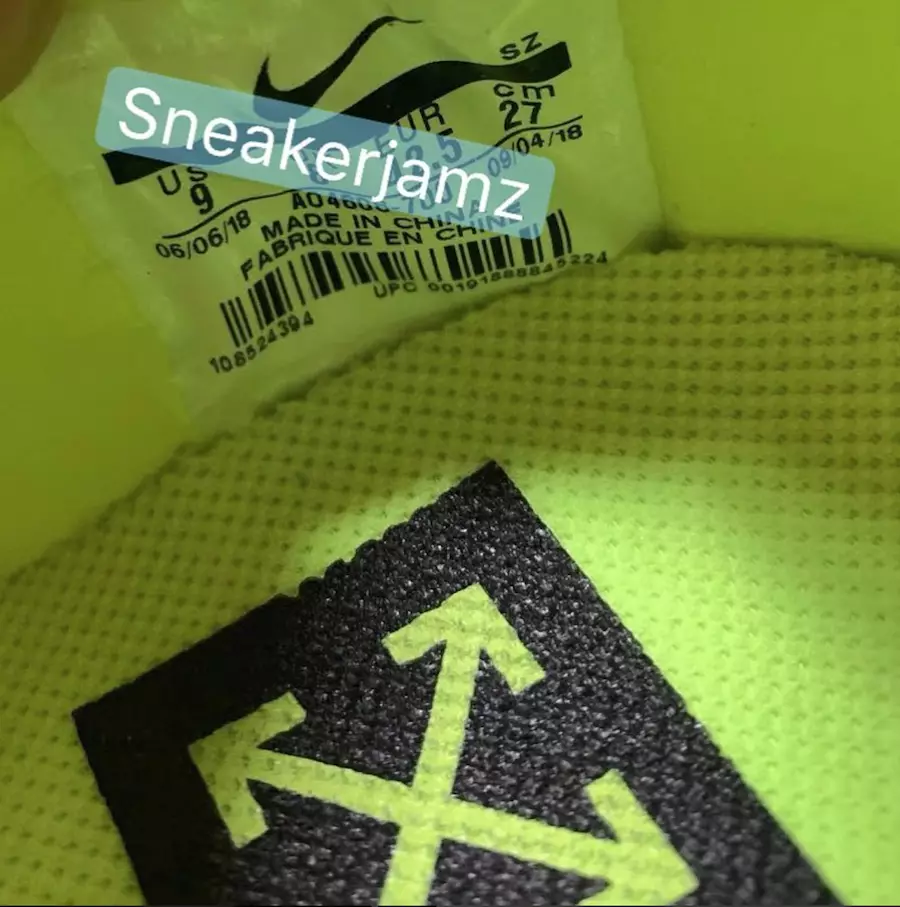 Off-White Nike Air Force 1 Low Volt AO4606-700 Ημερομηνία κυκλοφορίας