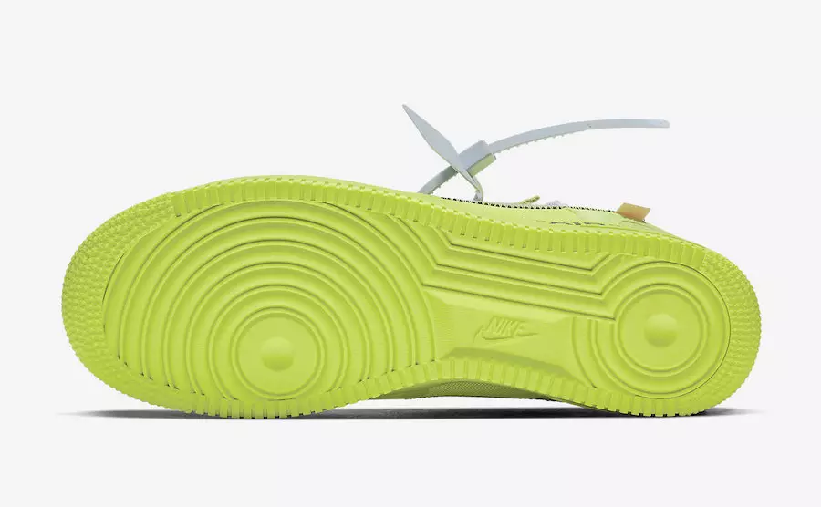 Beinhvítt Nike Air Force 1 Volt AO4606-700 Verð á útgáfudag