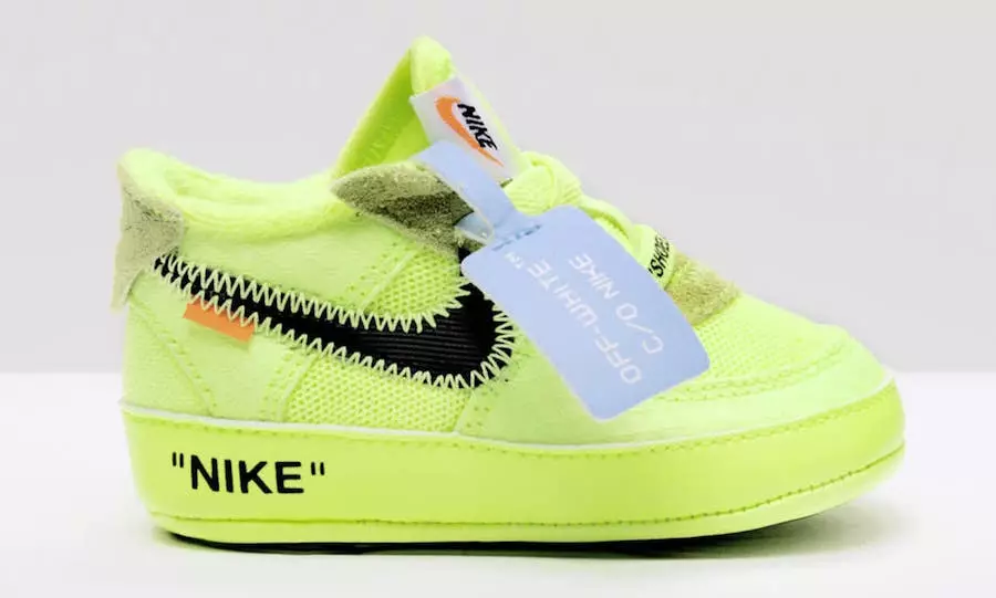 Off-White Nike Air Force 1 Kids Sizing Volt Ημερομηνία κυκλοφορίας