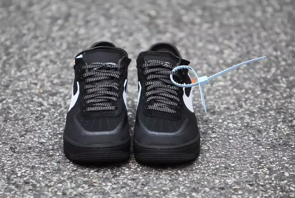 Off-White Nike Air Force 1 Black AO4606-001 תאריך יציאה