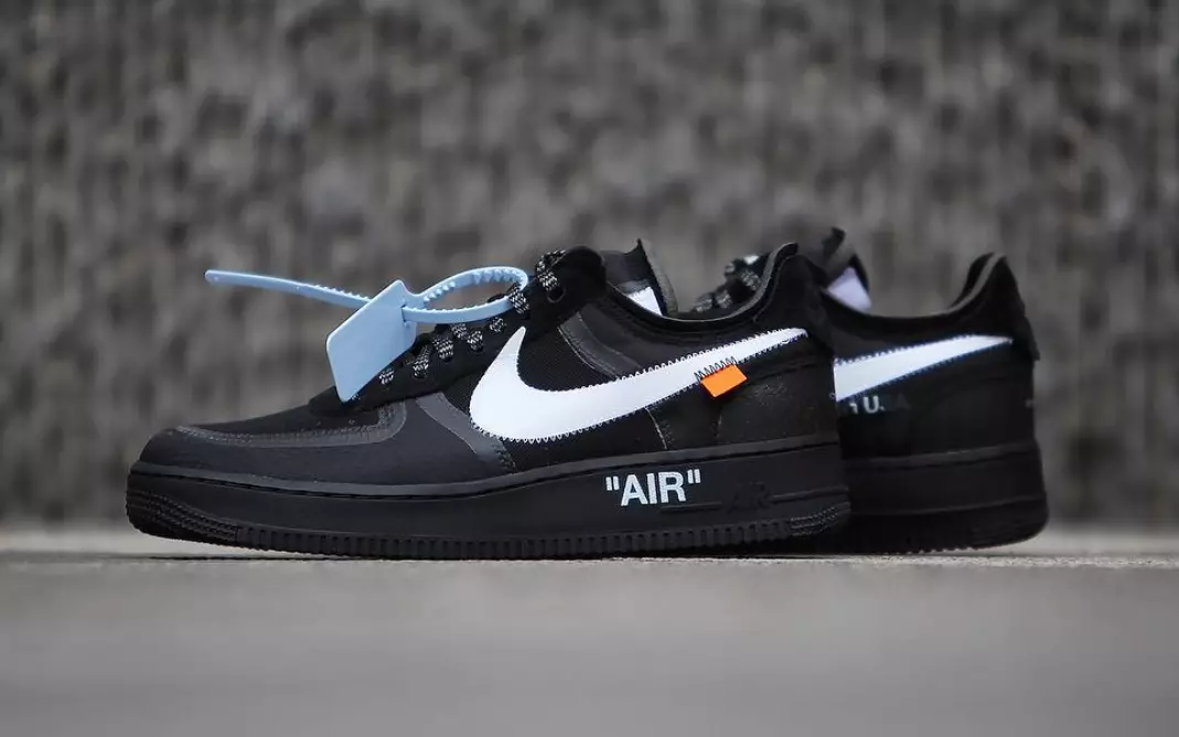 Off-White Nike Air Force 1 Black AO4606-001 Dátum vydania