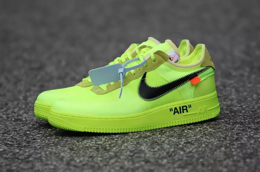 Off-White Nike Air Force 1 Volt AO4606-700 Datum izlaska