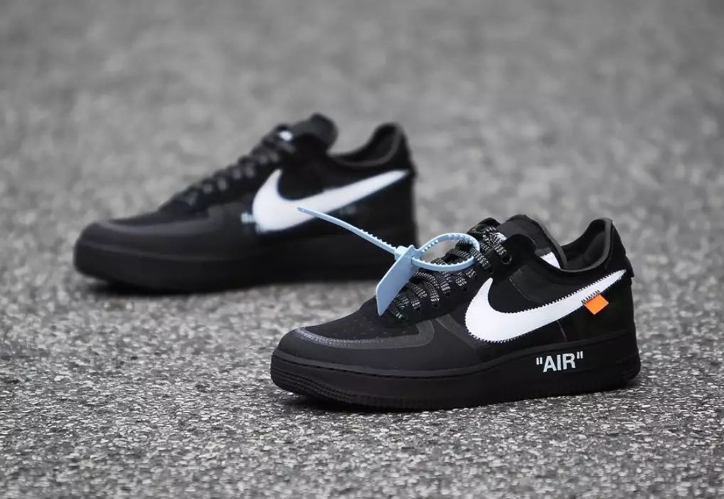 Off-White Nike Air Force 1 Black AO4606-001 Ημερομηνία κυκλοφορίας