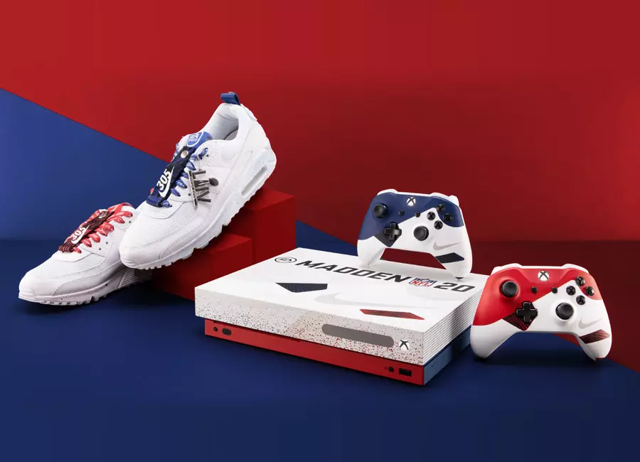 Раздача Nike Air Max 90 Super Bowl LIV Xbox Madden