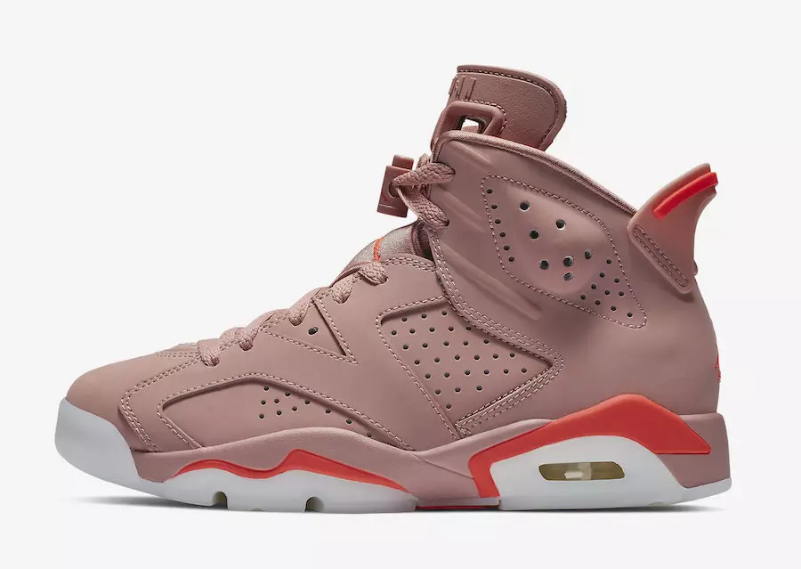 Aleali May Air Jordan 6 Millennial Pink CI0550-600 გამოშვების თარიღი ფასი