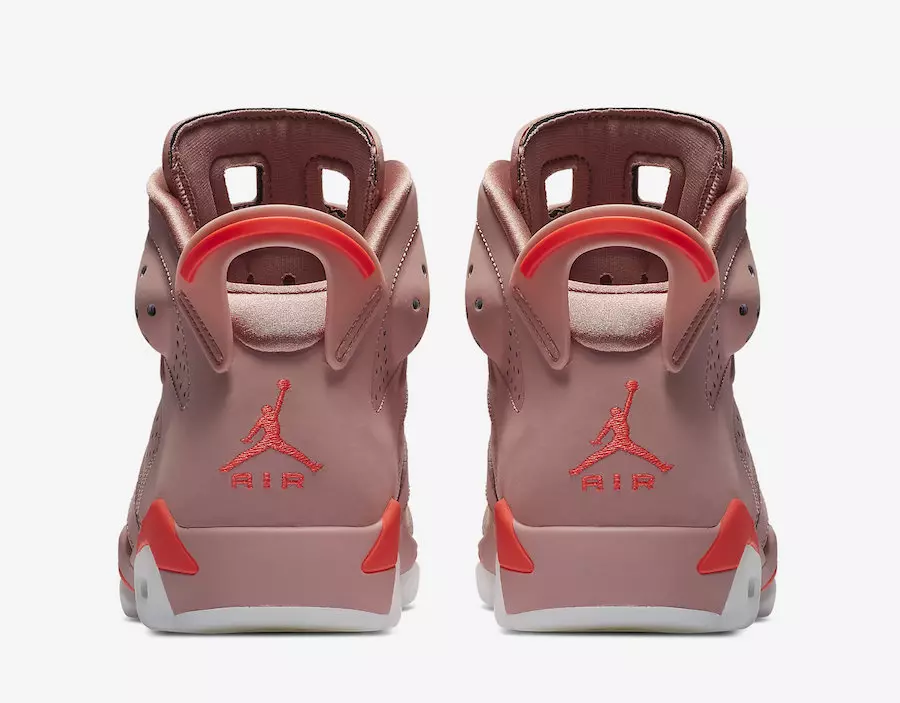 Aleali May Air Jordan 6 Millennial Pink CI0550-600 ဖြန့်ချိသည့်ရက်စွဲ စျေးနှုန်း