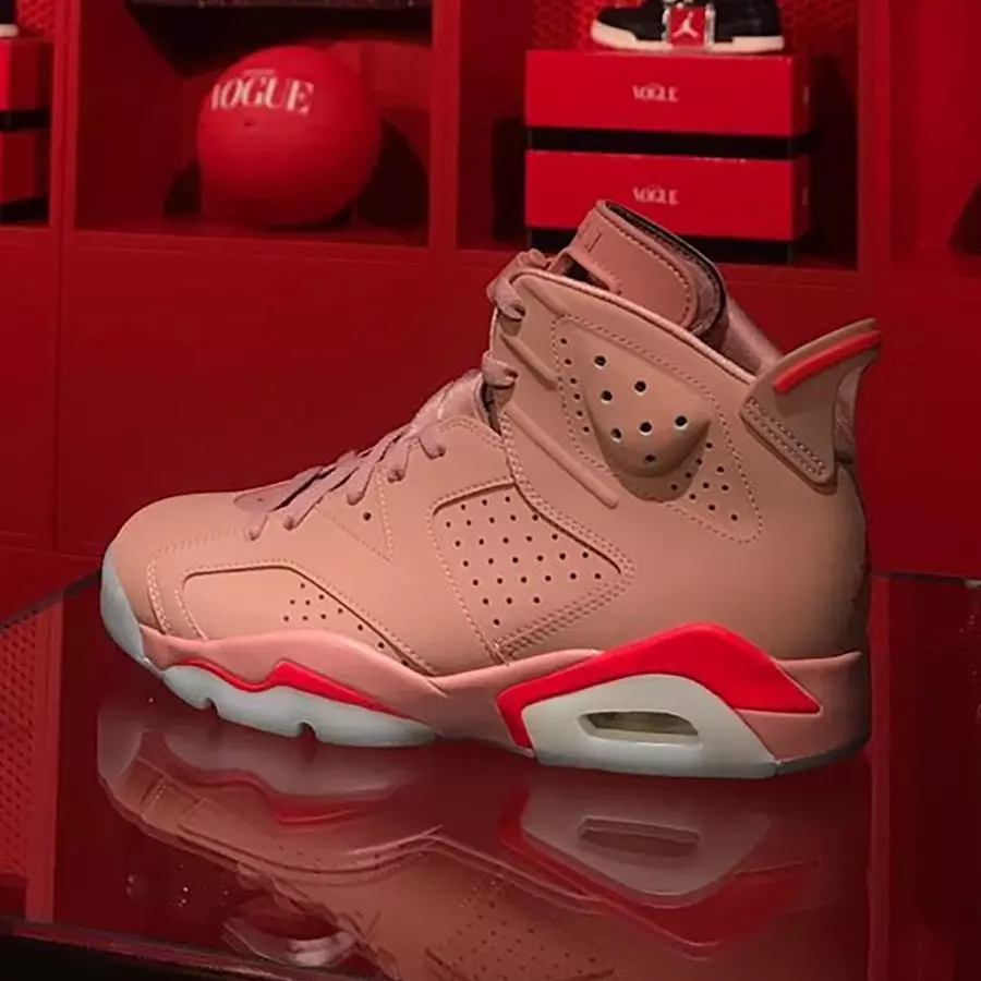 Aleali May Air Jordan 6 Millennial Pink CI0550-600 Date de sortie