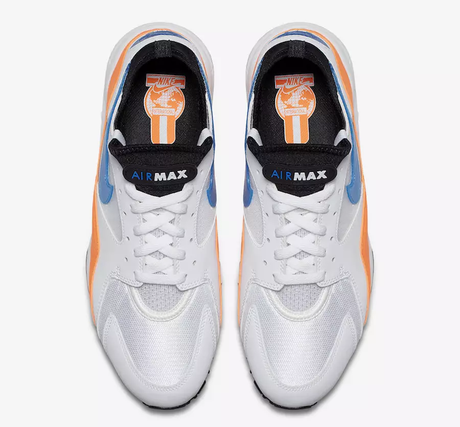 Nike Air Max 93 Blue Nebula Total Orange 306551-104