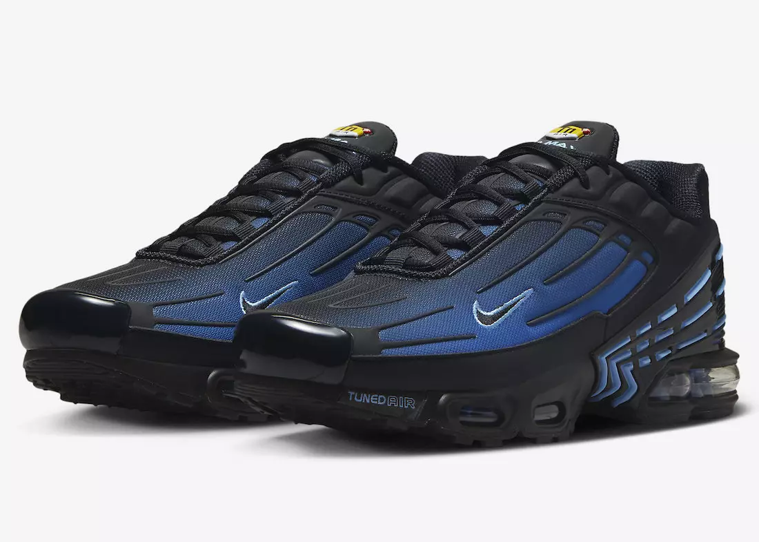 Nike Air Max Plus 3 fekete kék DZ4508-001 Megjelenés dátuma