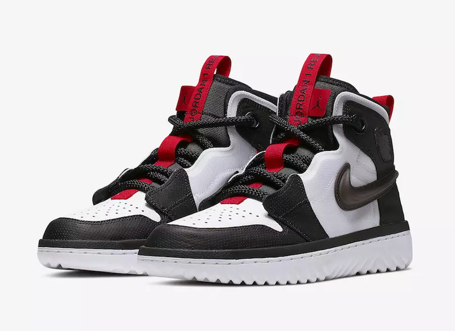 تاریخ انتشار Air Jordan 1 React White Black Red AR5321-016