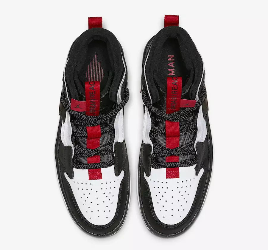 Air Jordan 1 React White Black Red AR5321-016 Дата на издаване