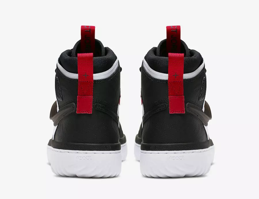 Air Jordan 1 React White Black Red AR5321-016 Дата на издаване