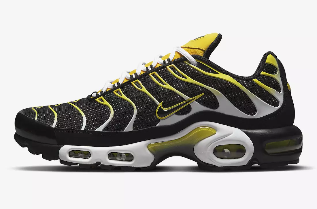 Nike Air Max Plus Black Yellow White DQ3983-001 Дата випуску