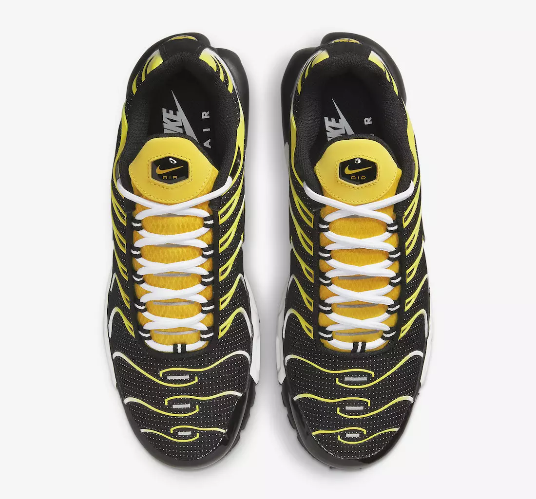 Nike Air Max Plus Negru Galben Alb DQ3983-001 Data lansării