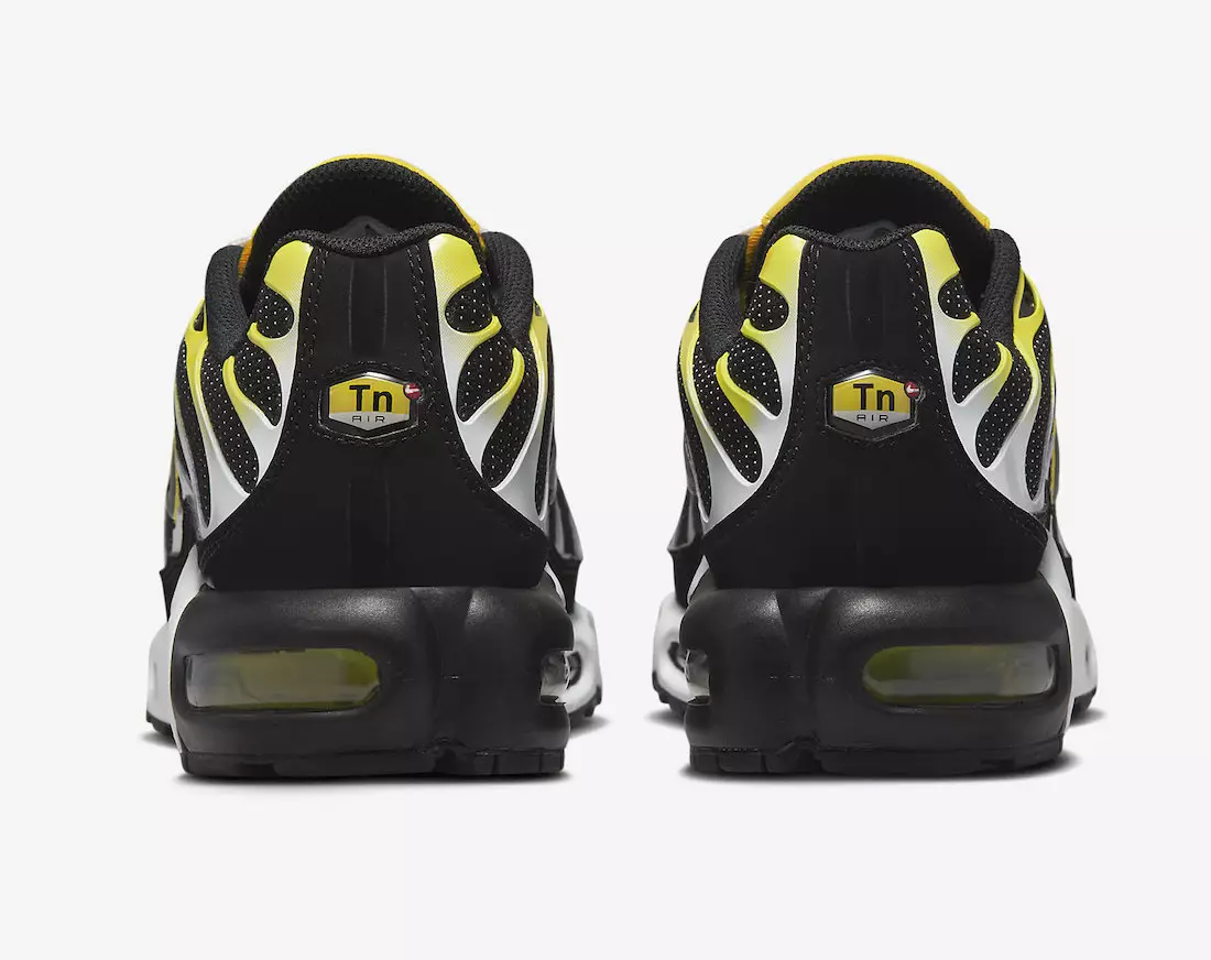 Nike Air Max Plus Black Yellow White DQ3983-001 تاريخ الإصدار