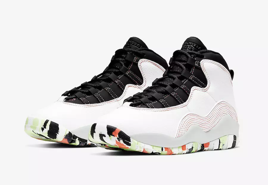 Air Jordan 10 GS Ember Glow BV1843-176 2019 Datum vydání