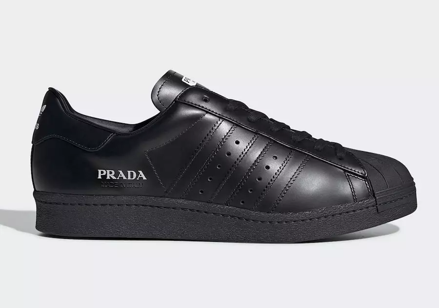 Prada adidas Superstar Black FW6679 Julkaisupäivä