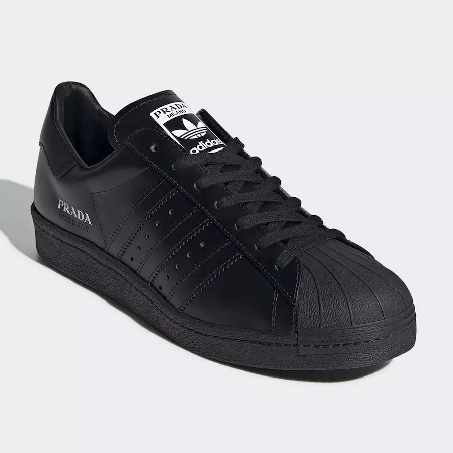 Prada adidas Superstar Black FW6679 Julkaisupäivä