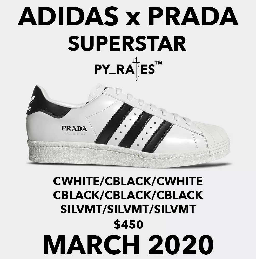 Prada Adidas Superstar 2020