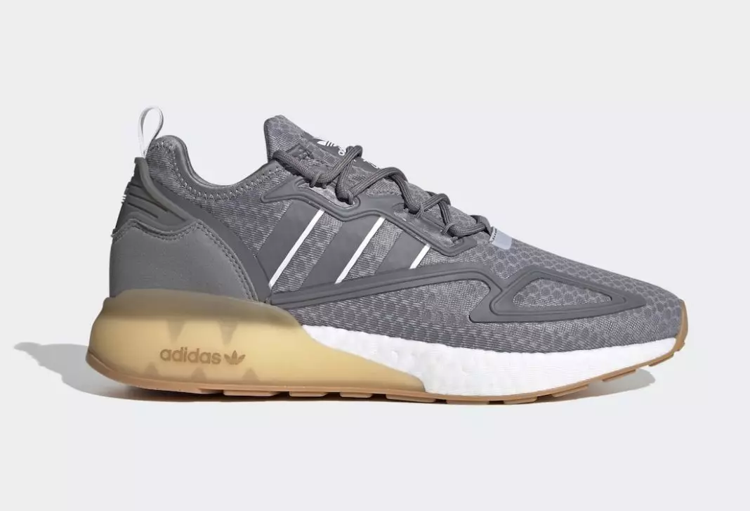 Adidas ZX 2K Boost Grey Gum G58083 Дата выпуску