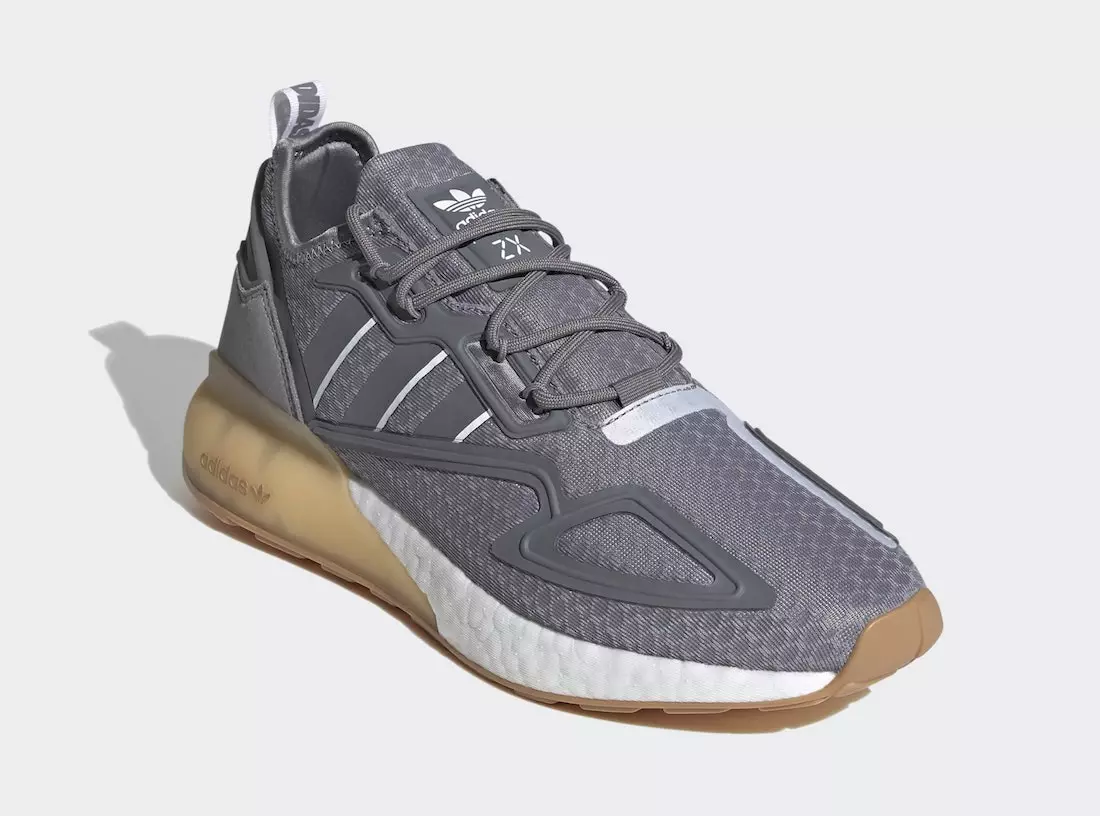 Adidas ZX 2K Boost Grey Gum G58083 Data de lançamento