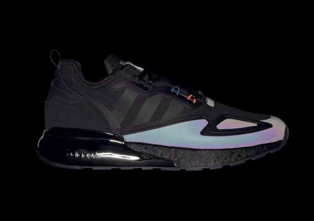 NASA adidas ZX 2K Boost Core Black H03247 Útgáfudagur