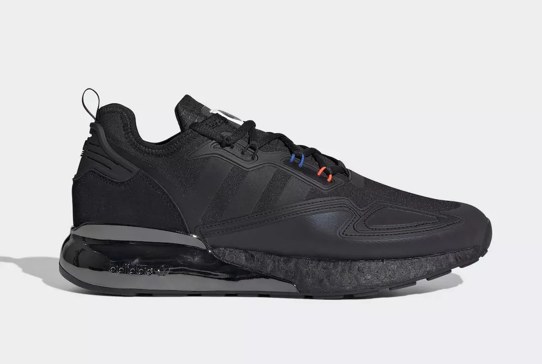 NASA adidas ZX 2K Boost Core Black H03247 Útgáfudagur