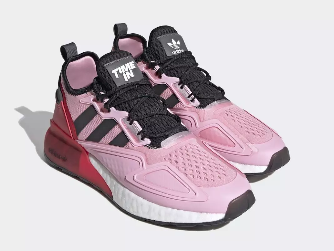 Ninja adidas ZX 2K Treisiú Fíor Pink FZ0454 Dáta Eisiúna