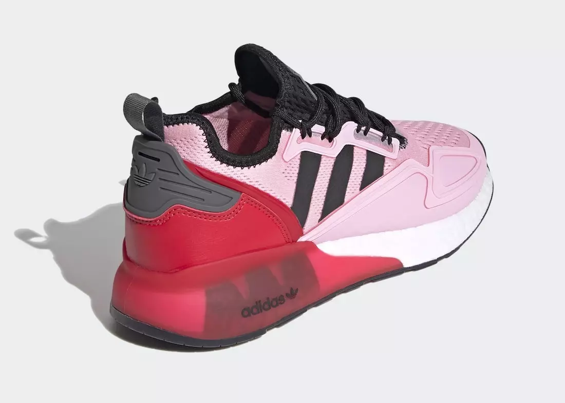 Ninja adidas ZX 2K Boost True Pink FZ0454 Fecha de lanzamiento