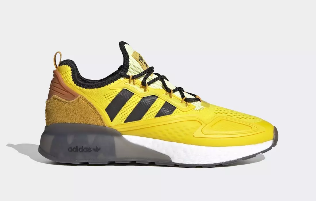 Ninja Adidas ZX 2K Boost Yellow Legacy Gold FZ1882 Megjelenési dátum