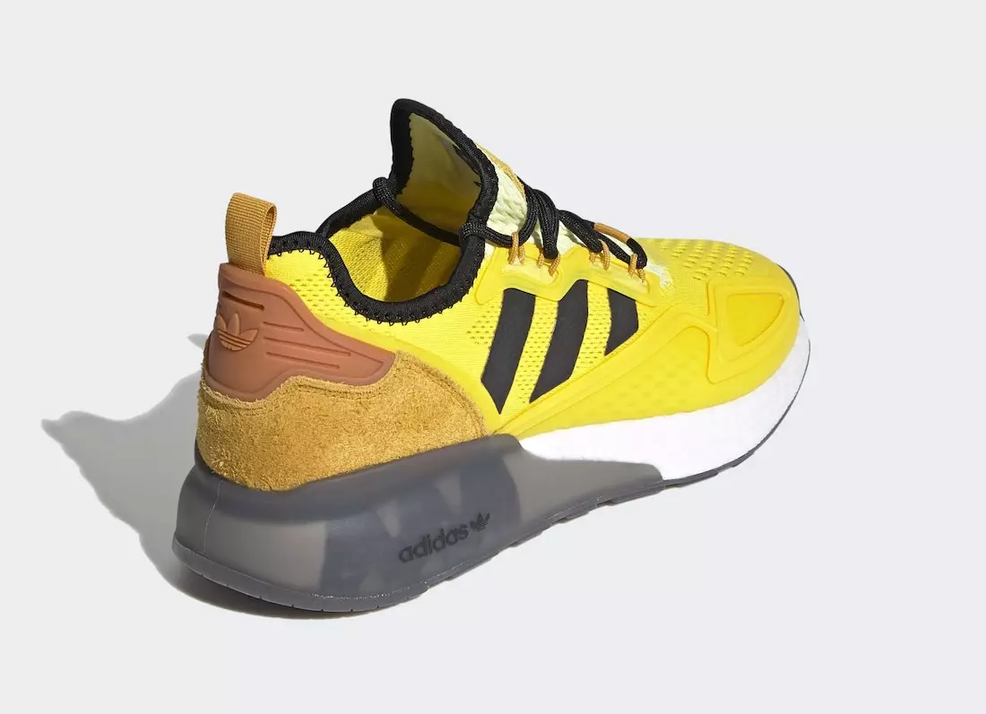 Ninja Adidas ZX 2K Boost Yellow Legacy Gold FZ1882 Megjelenési dátum