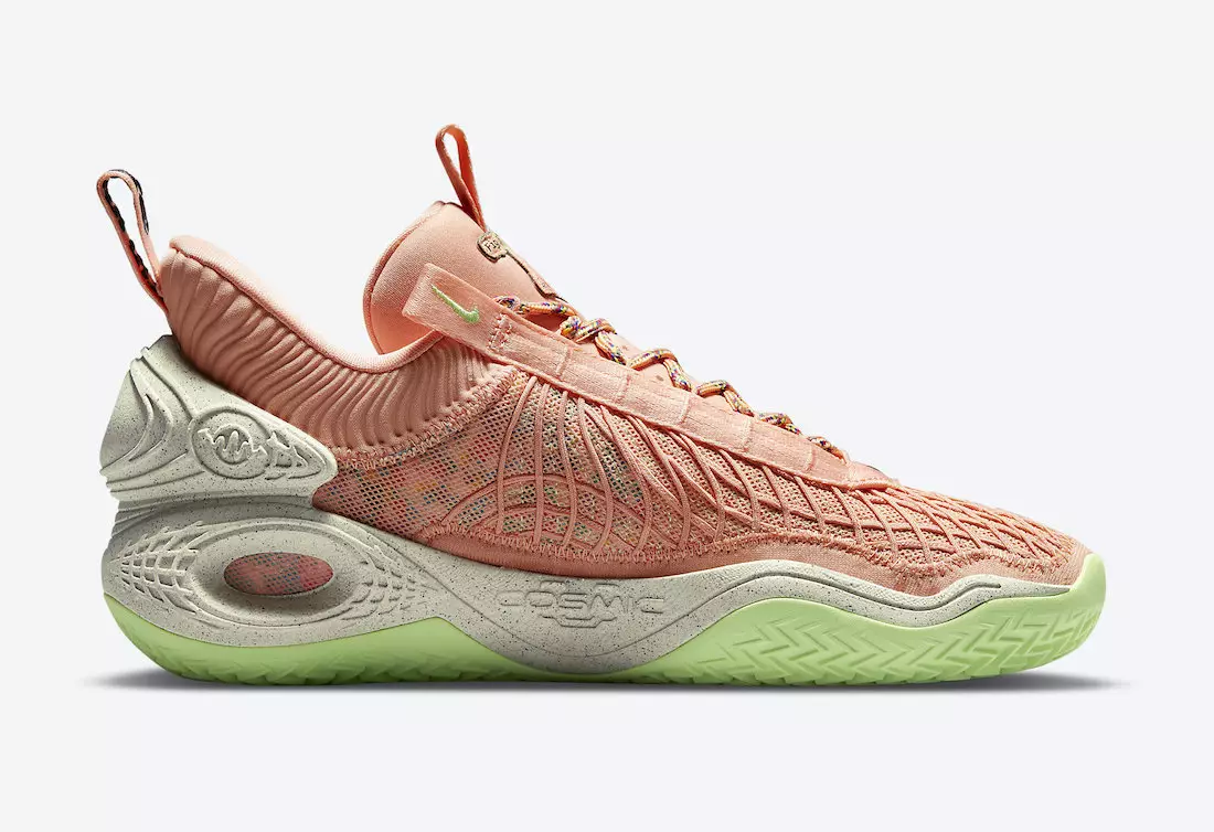 Nike Cosmic Unity aprikoosiahhaat laimi helendav DA6725-800 väljalaskekuupäev