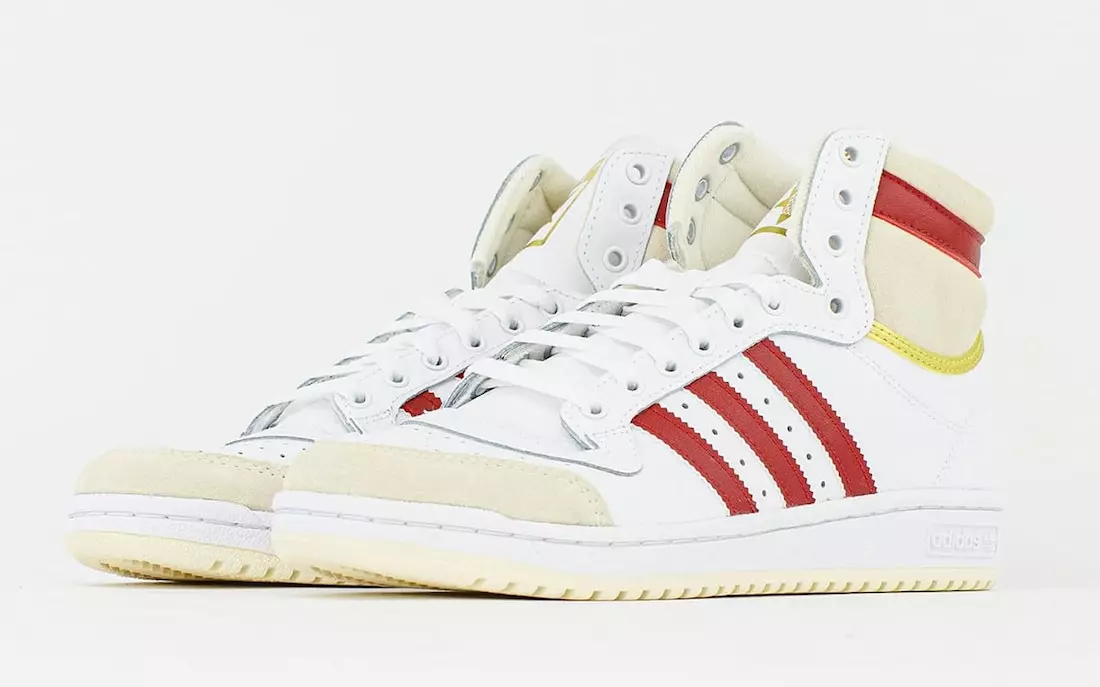 adidas Top Ten Hi White Red S24133 Chiqarilgan Sana