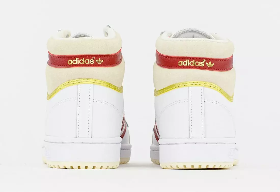 Adidas Top Ten Hi White Red S24133 Izlaišanas datums