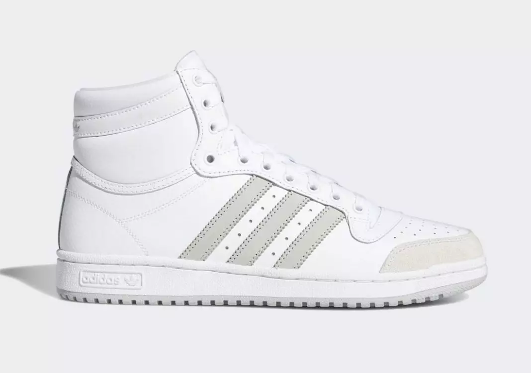 adidas Top Ten Blanche Grise FY7096 Date de sortie