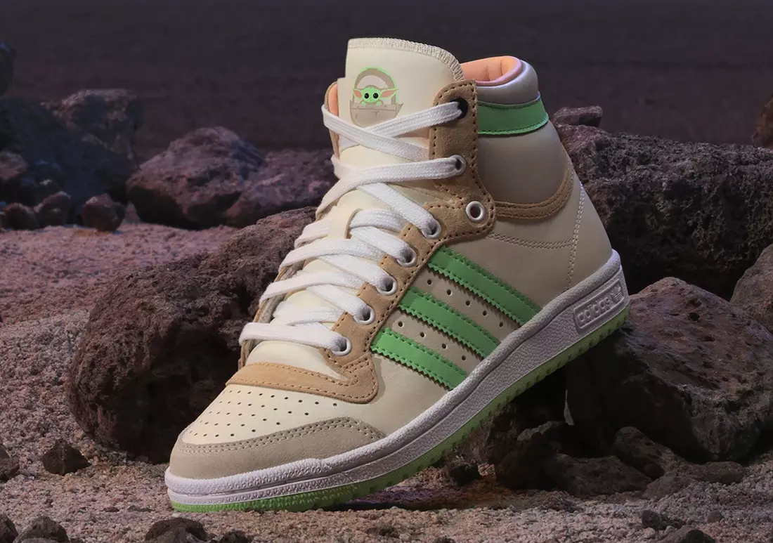 Ҷангҳои Star adidas Top Ten Hi Baby Yoda The Child GZ2746 санаи барориши