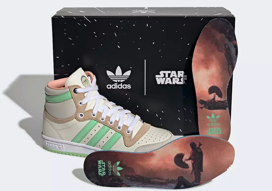 Star Wars adidas Top Ten Hi Baby Yoda The Child GZ2746 תאריך יציאה