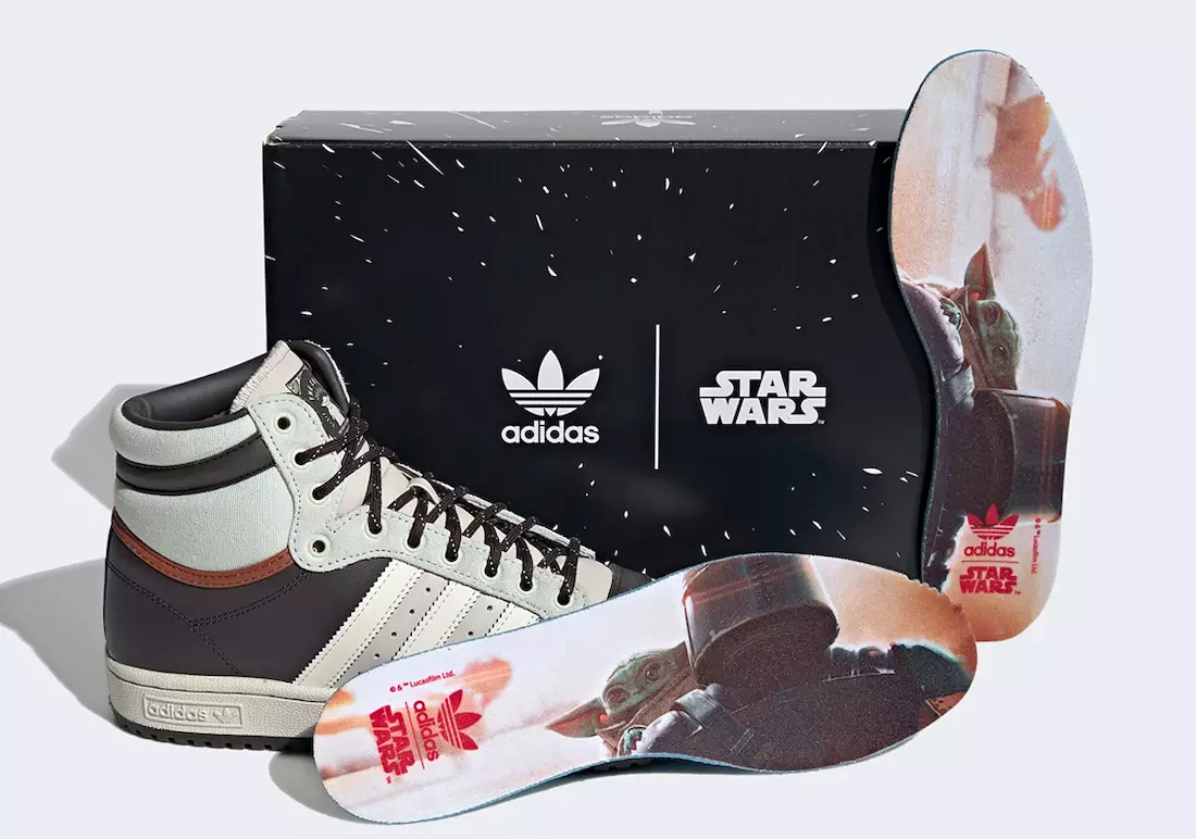 Star Wars adidas Top Ten Hi Baby Yoda The Child GZ2739 Data de lançamento