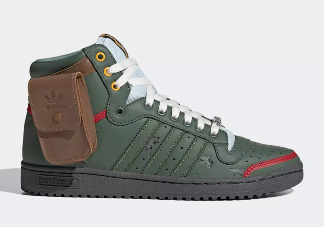 Žvaigždžių karai x Adidas Top dešimtukas Sveiki, švenčia paslaptingą Boba Fett 10514_2