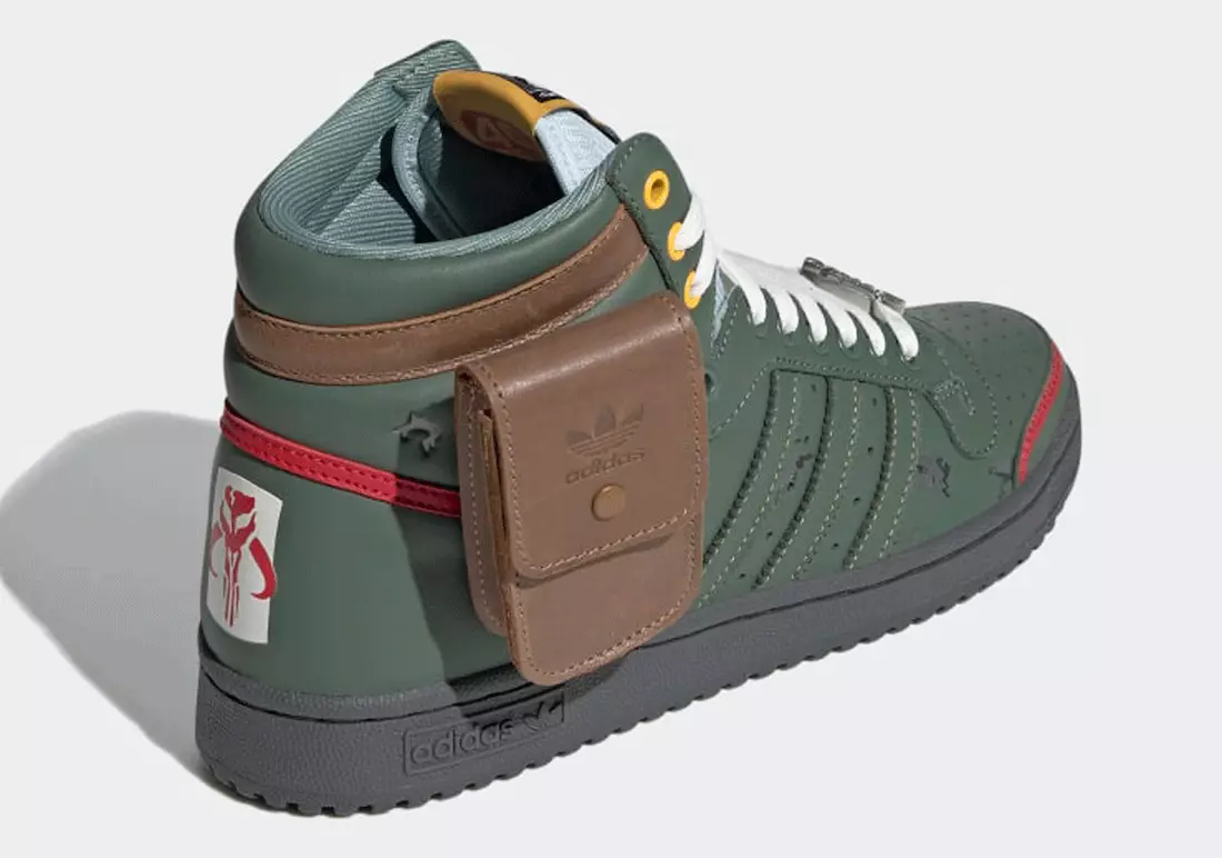 Star Wars adidas Top Ten Hi Boba Fett FZ3465 Fecha de lanzamiento