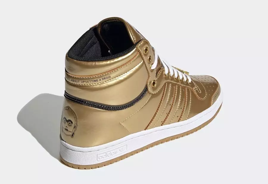 Star Wars Adidase kümme parimat C-3PO FY2458 väljalaskekuupäev