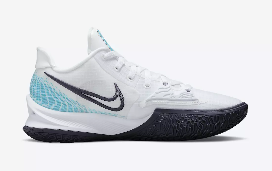 Nike Kyrie Low 4 valge lasersinine CW3985-100 väljalaskekuupäev