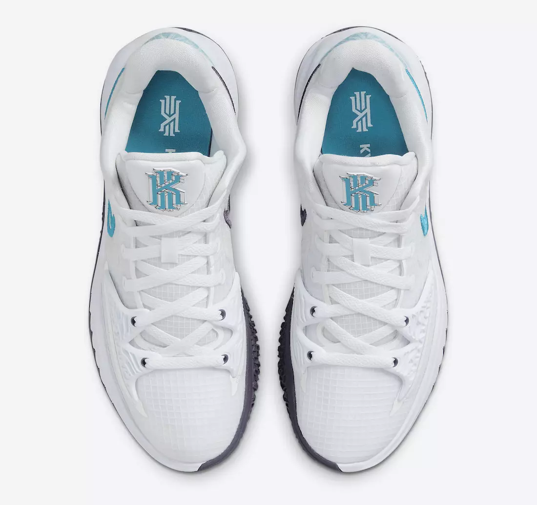 Nike Kyrie Low 4 White Laser Blue CW3985-100 Buraxılış Tarixi