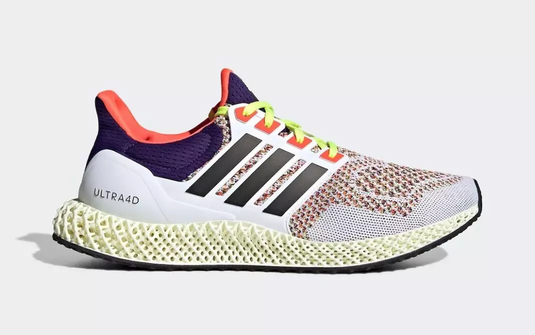 Tarehe ya Kutolewa ya adidas Ultra 4D ya Rangi Nyingi ya GX6364