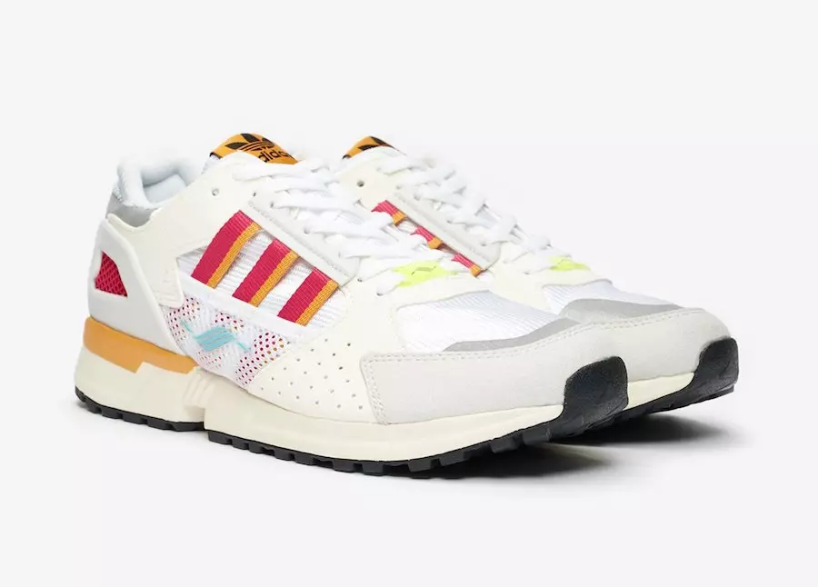 adidas ZX 10000C White Red FV6308 ဖြန့်ချိသည့်ရက်စွဲ