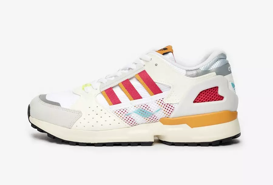 adidas ZX 10000C Vit Röd FV6308 Releasedatum