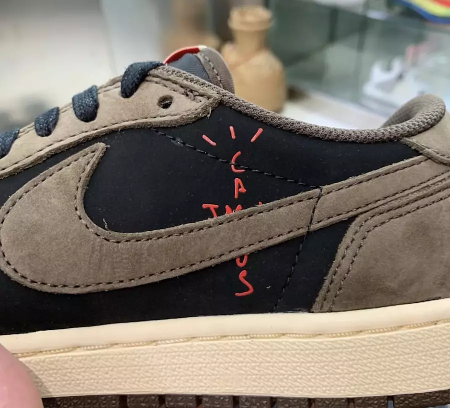 Travis Scott Air Jordan 1 madala tume mokka CQ4277-001 väljalaskekuupäeva hind