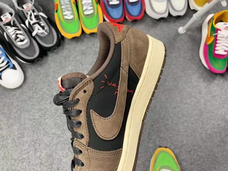 Travis Scott Air Jordan 1 დაბალი CQ4277-001 გამოშვების თარიღი ფასი