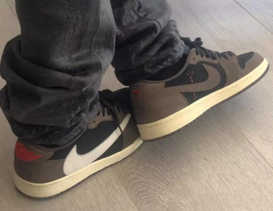 Travis Scott Air Jordan 1 lágt