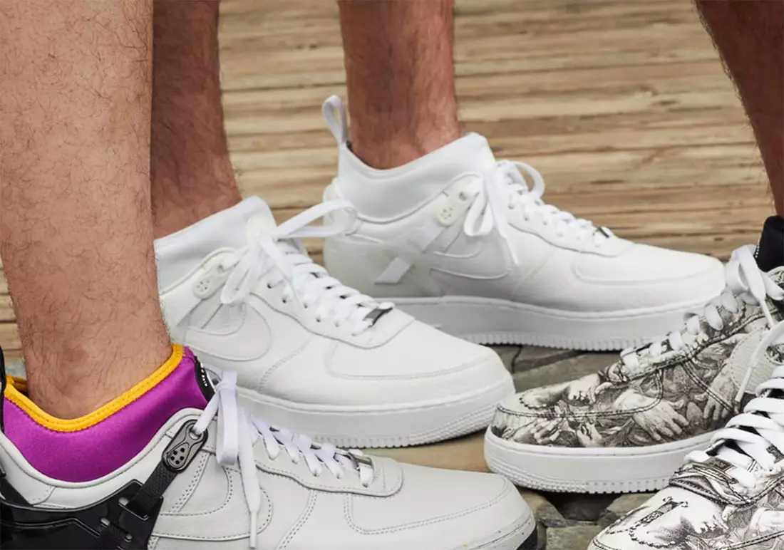 Undercover Nike Air Force 1 lav utgivelsesdato